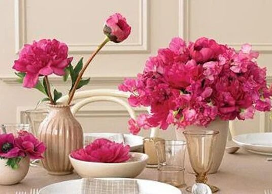 Flowers on the table