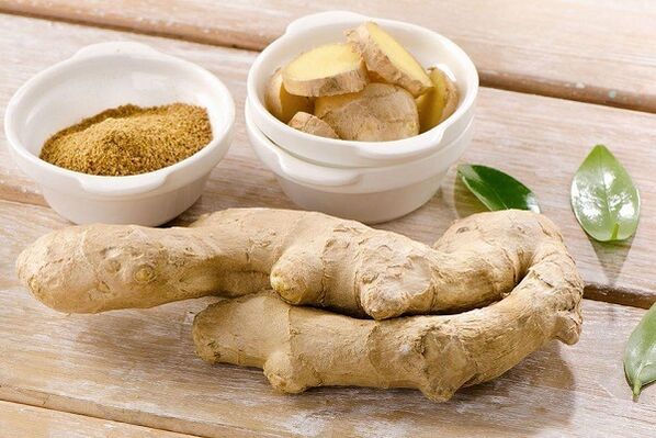 Benefits of ginger for male potency.