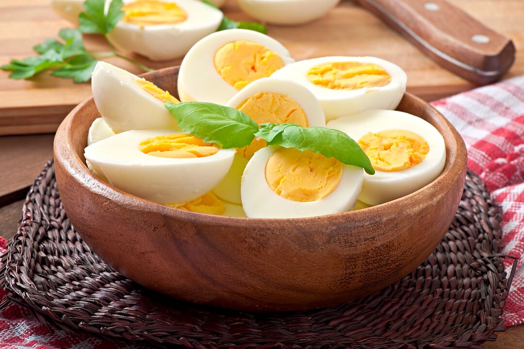 hard-boiled eggs to improve potency